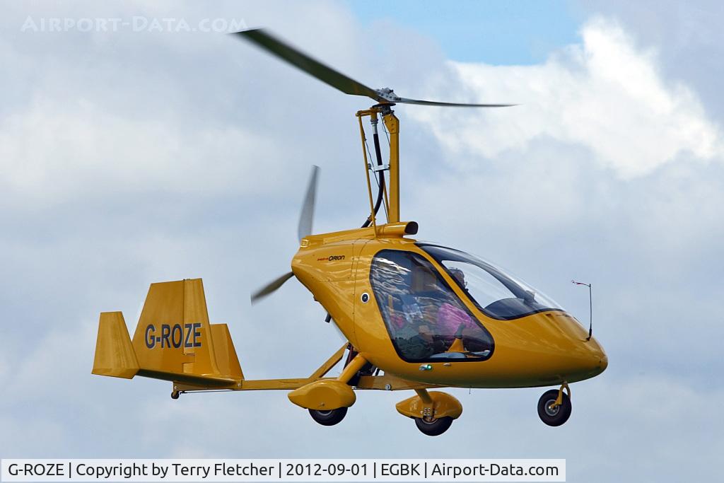 G-ROZE, 2012 Magni Gyro M-24C Orion C/N 24-12-6884, 2012 MAGNI GYRO LTD M24C, c/n: 24-12-6884