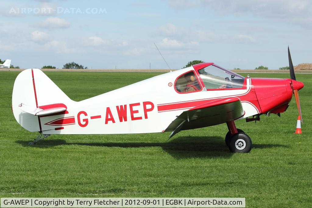 G-AWEP, 1969 Gardan Minicab (JB01 Standard) C/N PFA 1801, 1969 Jackson Fs MINICAB (JB01 STANDARD), c/n: PFA 1801