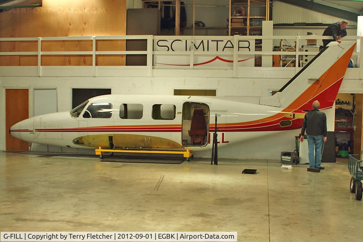 G-FILL, 1979 Piper PA-31 C/N 31-7912069, At Sywell UK