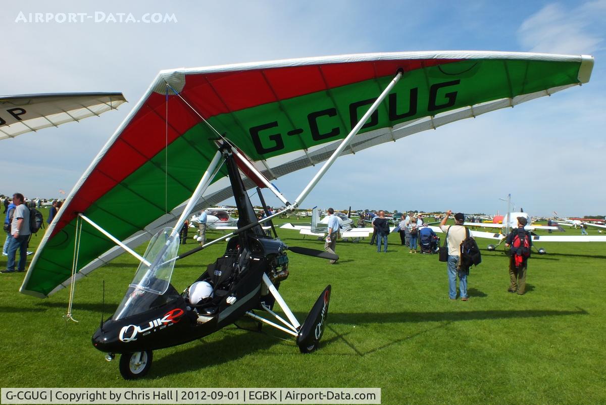 G-CGUG, 2010 P&M Aviation QuikR C/N 8557, at the at the LAA Rally 2012, Sywell