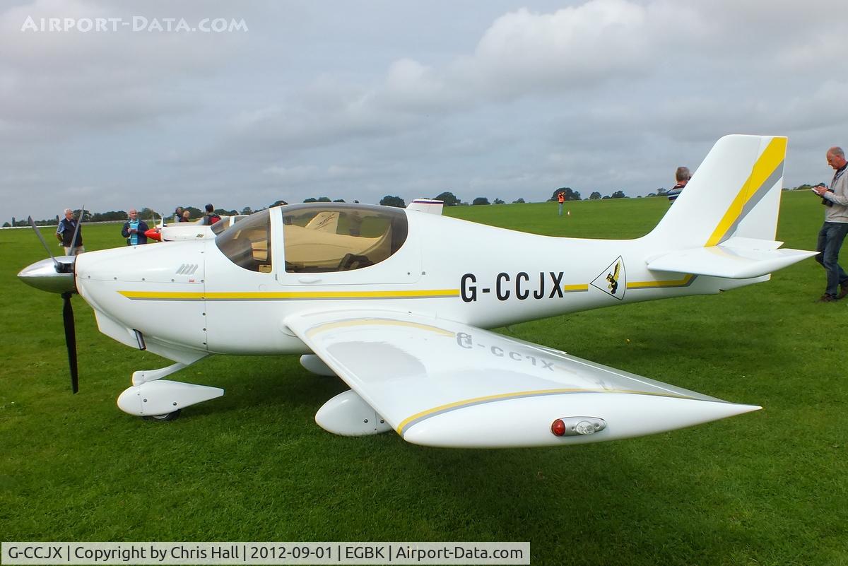G-CCJX, 2006 Europa XS Tri-Gear C/N PFA 247-13727, at the at the LAA Rally 2012, Sywell