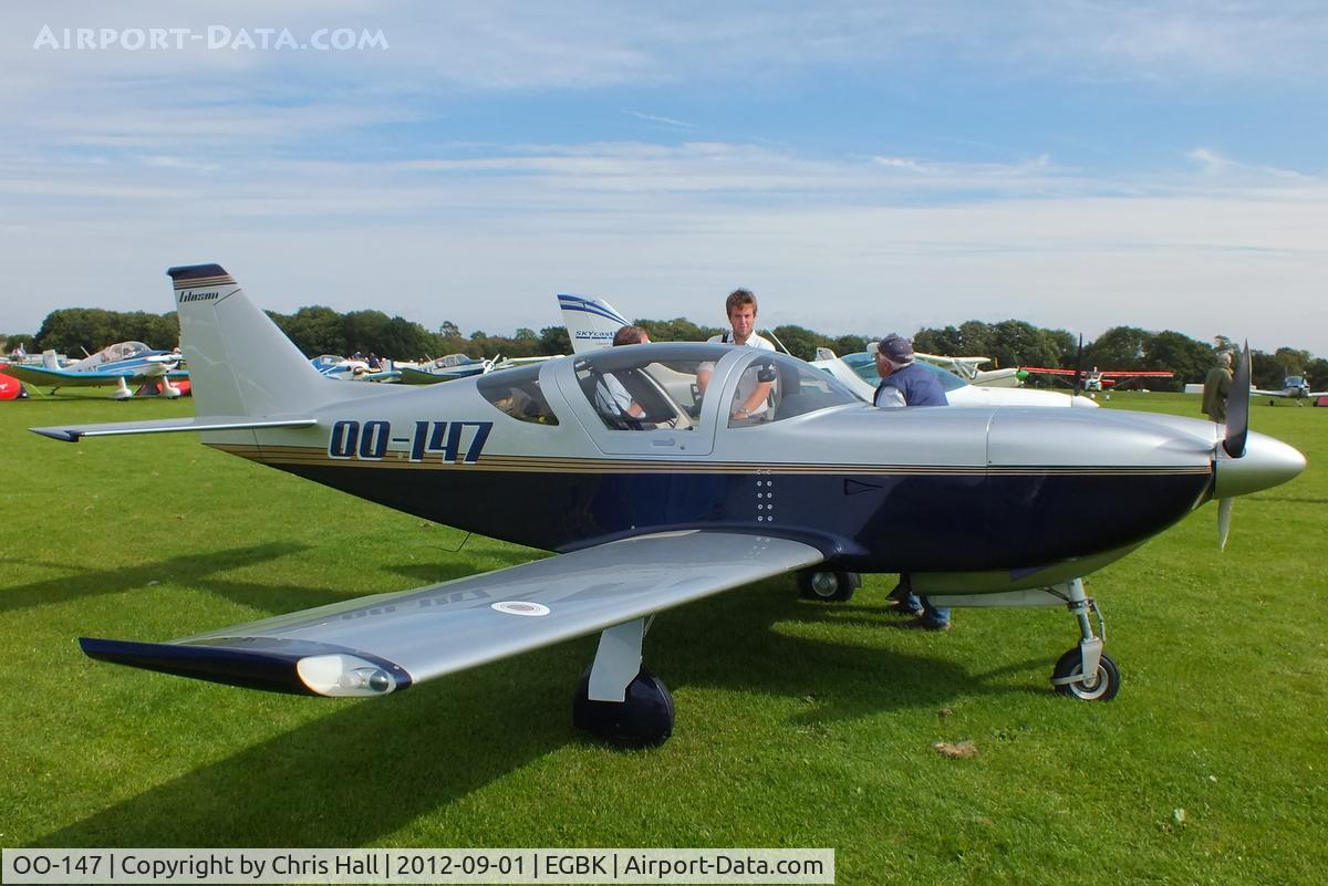 OO-147, 2007 Glasair II-S RG C/N 2378, at the at the LAA Rally 2012, Sywell