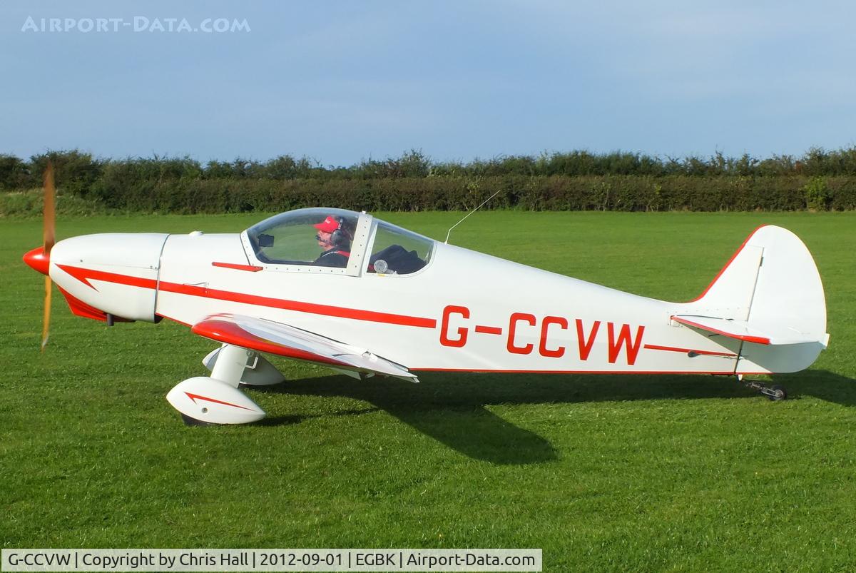 G-CCVW, 2004 Nicollier HN-700 Menestrel II C/N PFA 217-11950, at the at the LAA Rally 2012, Sywell