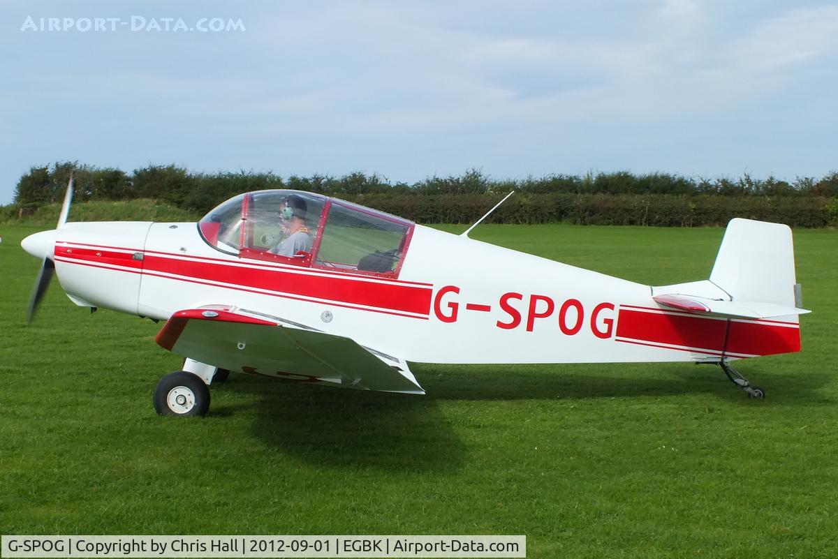 G-SPOG, 1962 SAN Jodel DR-1050 Ambassadeur C/N 155, at the at the LAA Rally 2012, Sywell
