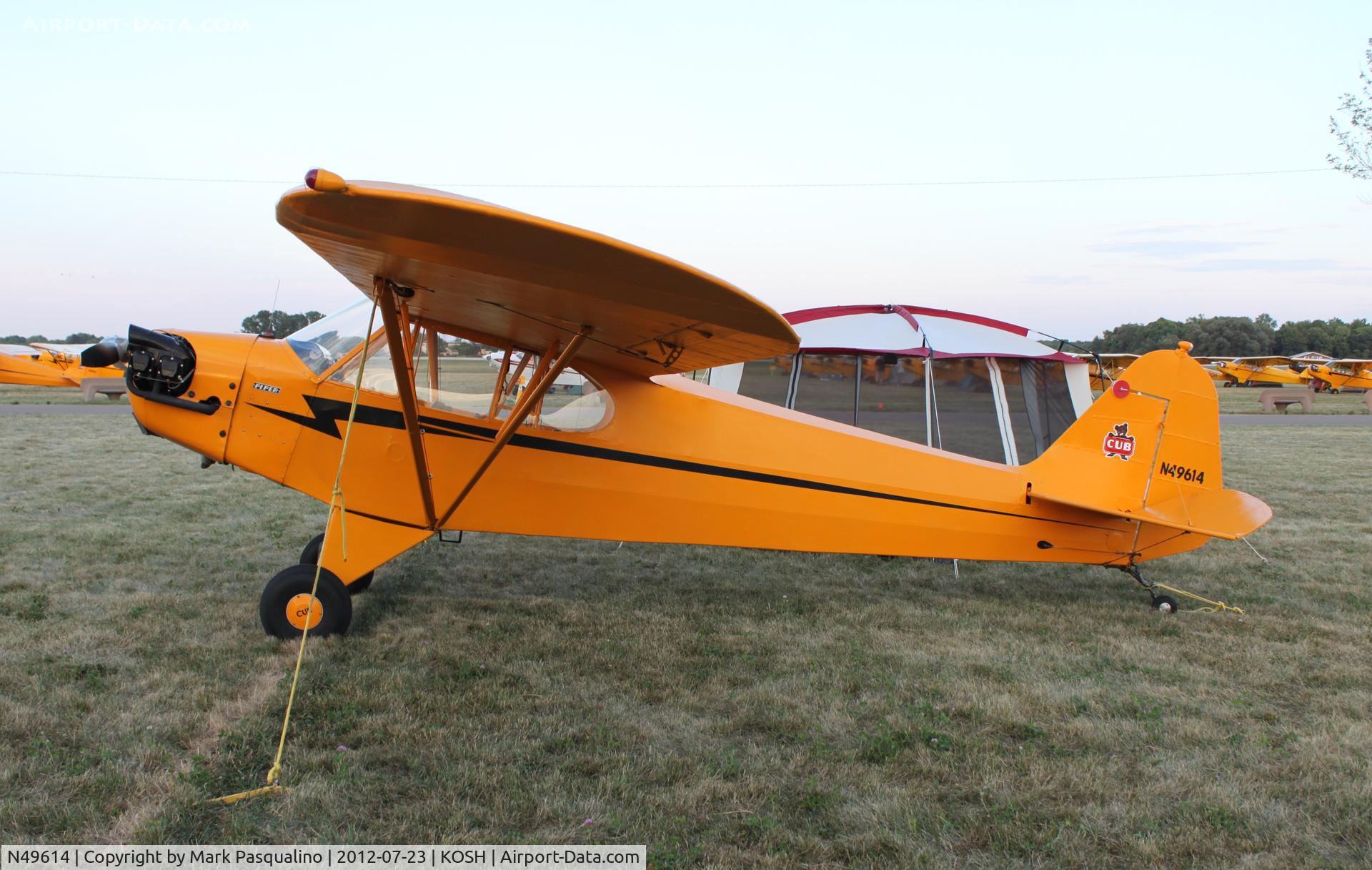 N49614, 1945 Piper J3C-65 Cub Cub C/N G-159, Piper J3C-65
