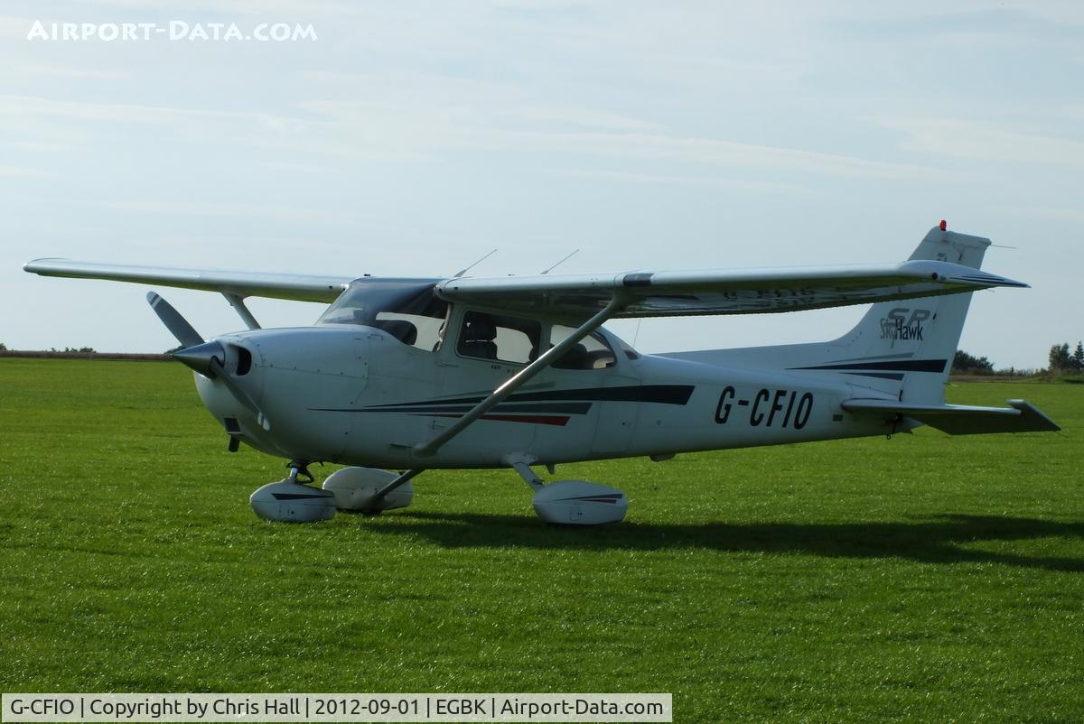 G-CFIO, 2002 Cessna 172S Skyhawk SP C/N 172S9079, at the at the LAA Rally 2012, Sywell