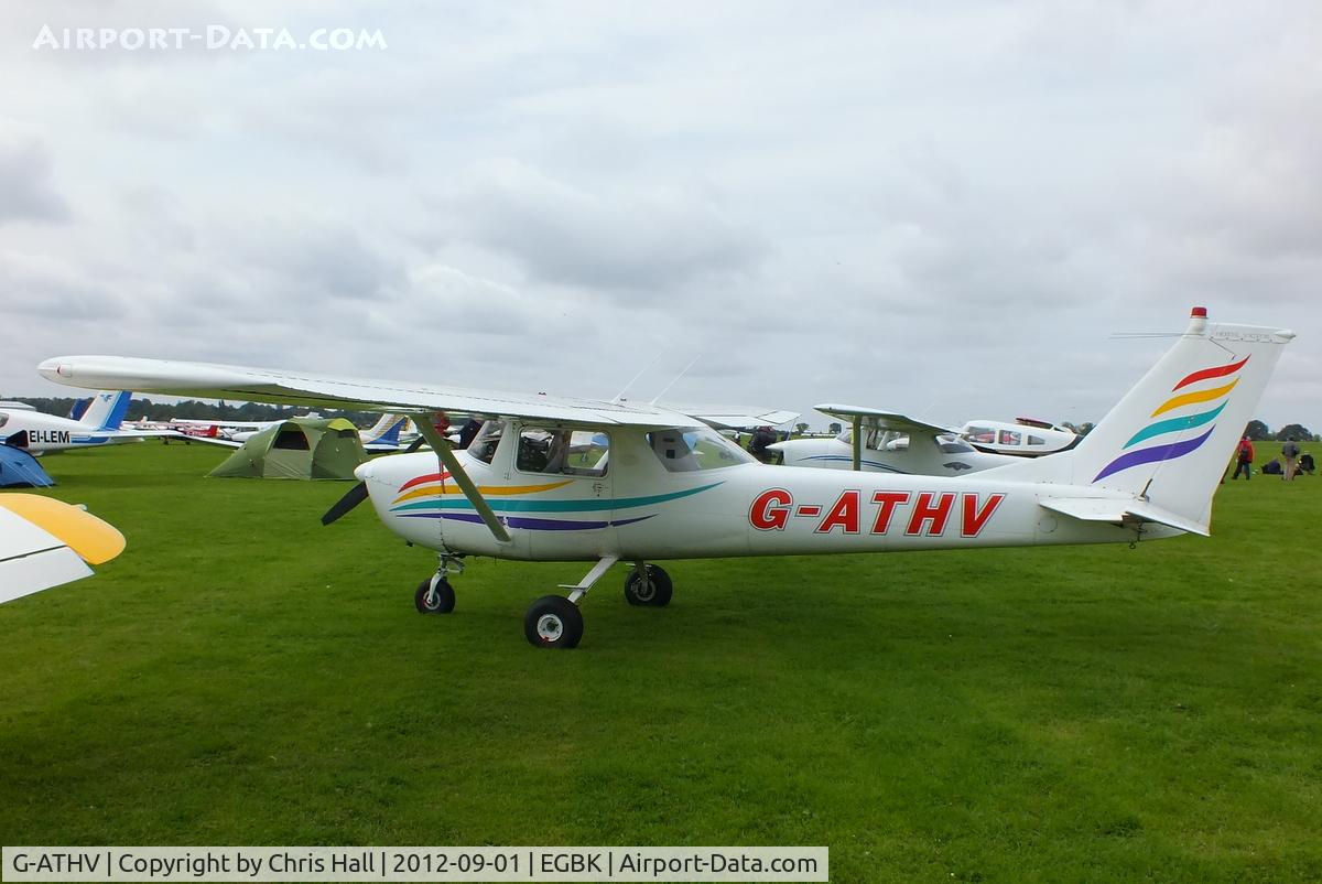 G-ATHV, 1966 Cessna 150F C/N 150-62019, at the at the LAA Rally 2012, Sywell