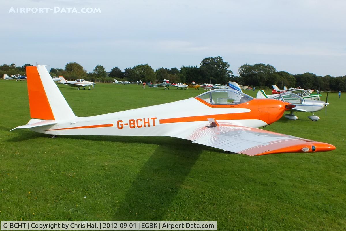 G-BCHT, 1974 Schleicher ASK-16 C/N 16021, at the at the LAA Rally 2012, Sywell