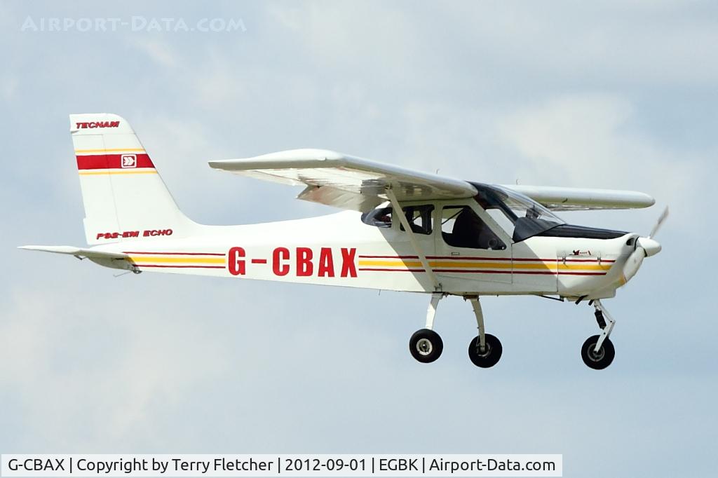 G-CBAX, 2001 Tecnam P-92EM Echo C/N PFA 318-13698, 2001 Reeves Rp TECNAM P92-EM ECHO, c/n: PFA 318-13698