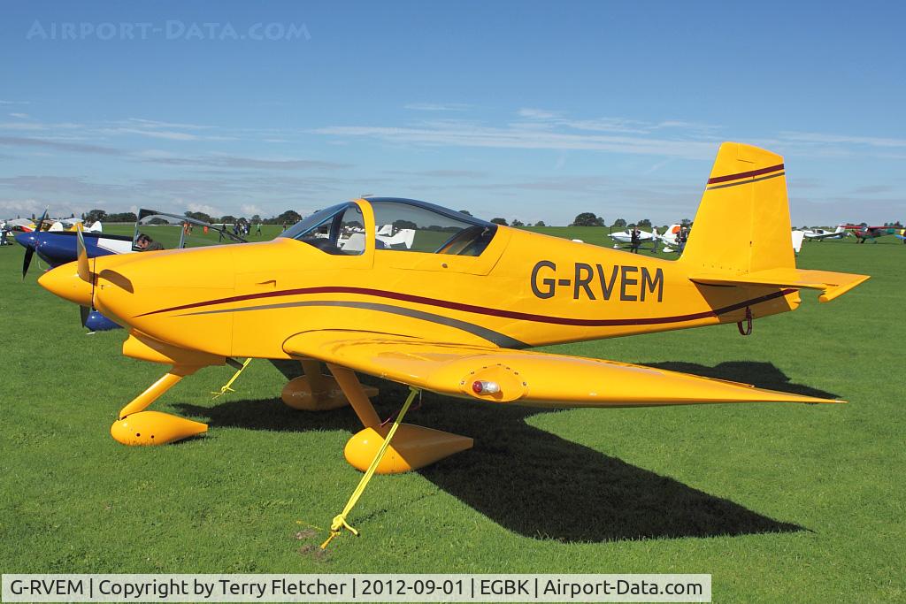 G-RVEM, 2002 Vans RV-7A C/N PFA 323-13868, 2002 Vans RV-7A, c/n: PFA 323-13868