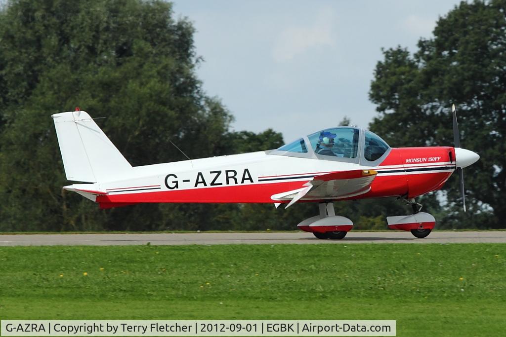 G-AZRA, 1972 Bolkow Bo-209 Monsun C/N 192, 1972 Bolkow BO-209 Monsun, c/n: 192