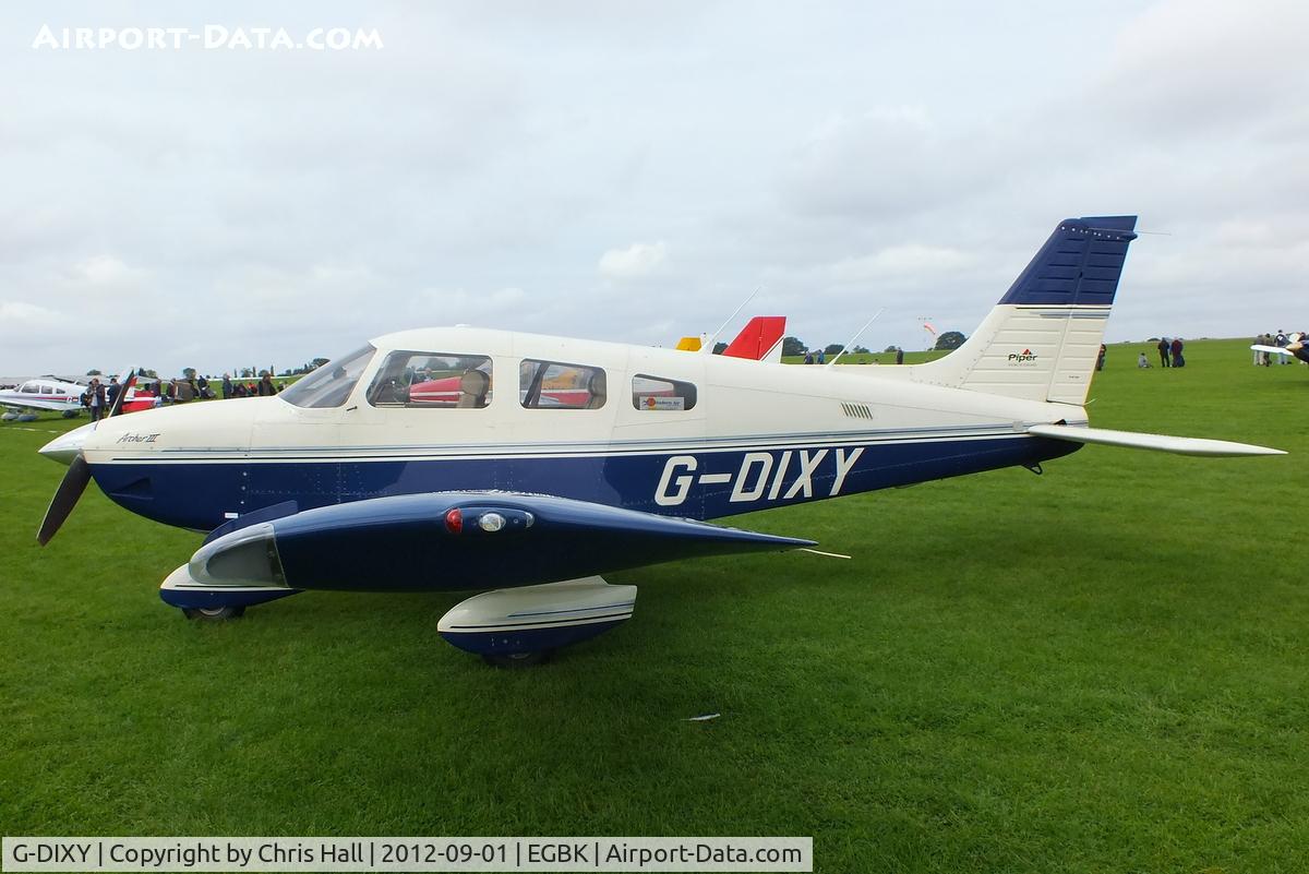 G-DIXY, 1998 Piper PA-28-181 Cherokee Archer III C/N 28-43195, at the at the LAA Rally 2012, Sywell