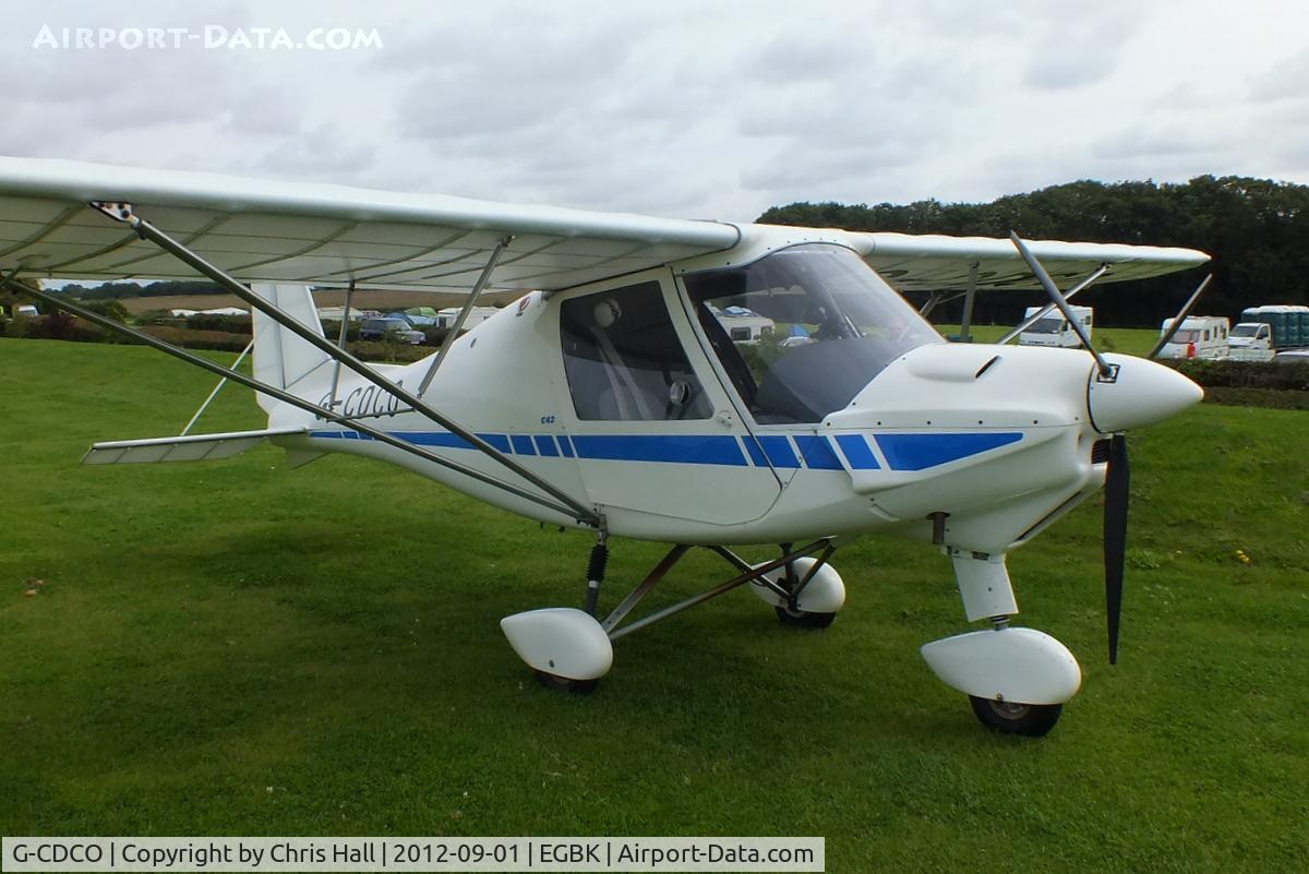 G-CDCO, 2005 Comco Ikarus C42 FB UK C/N PFA 322-14315, at the at the LAA Rally 2012, Sywell