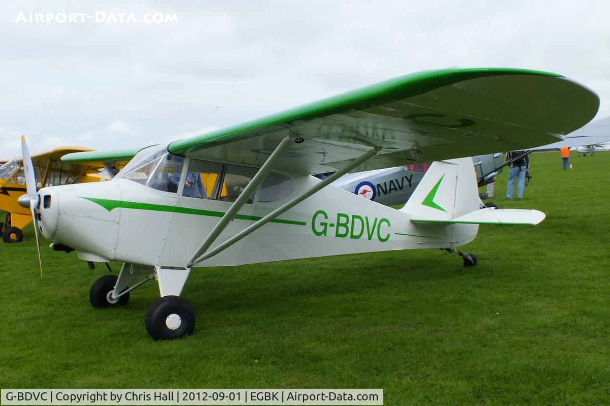 G-BDVC, 1949 Piper PA-17 Vagabond C/N 17-140, at the at the LAA Rally 2012, Sywell