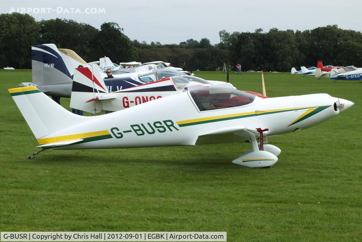 G-BUSR, 1995 Aero Designs Pulsar C/N PFA 202-12356, at the at the LAA Rally 2012, Sywell