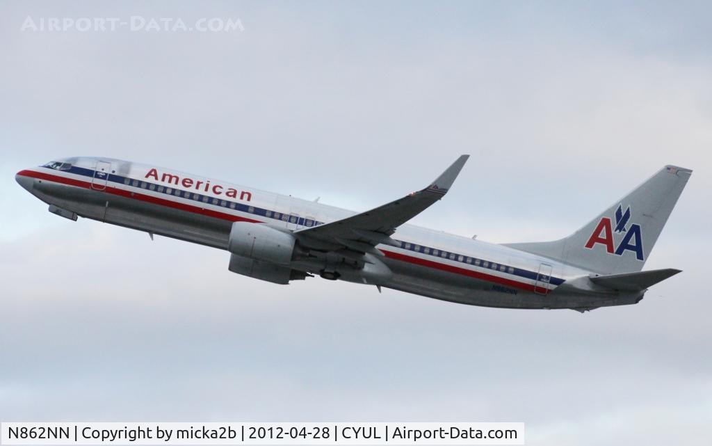 N862NN, 2010 Boeing 737-823 C/N 30905, Take off