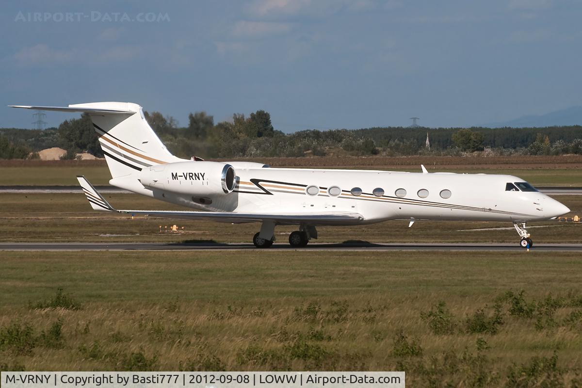 M-VRNY, 2008 Gulfstream Aerospace GV-SP (G550) C/N 5225, M-VRNY@VIE