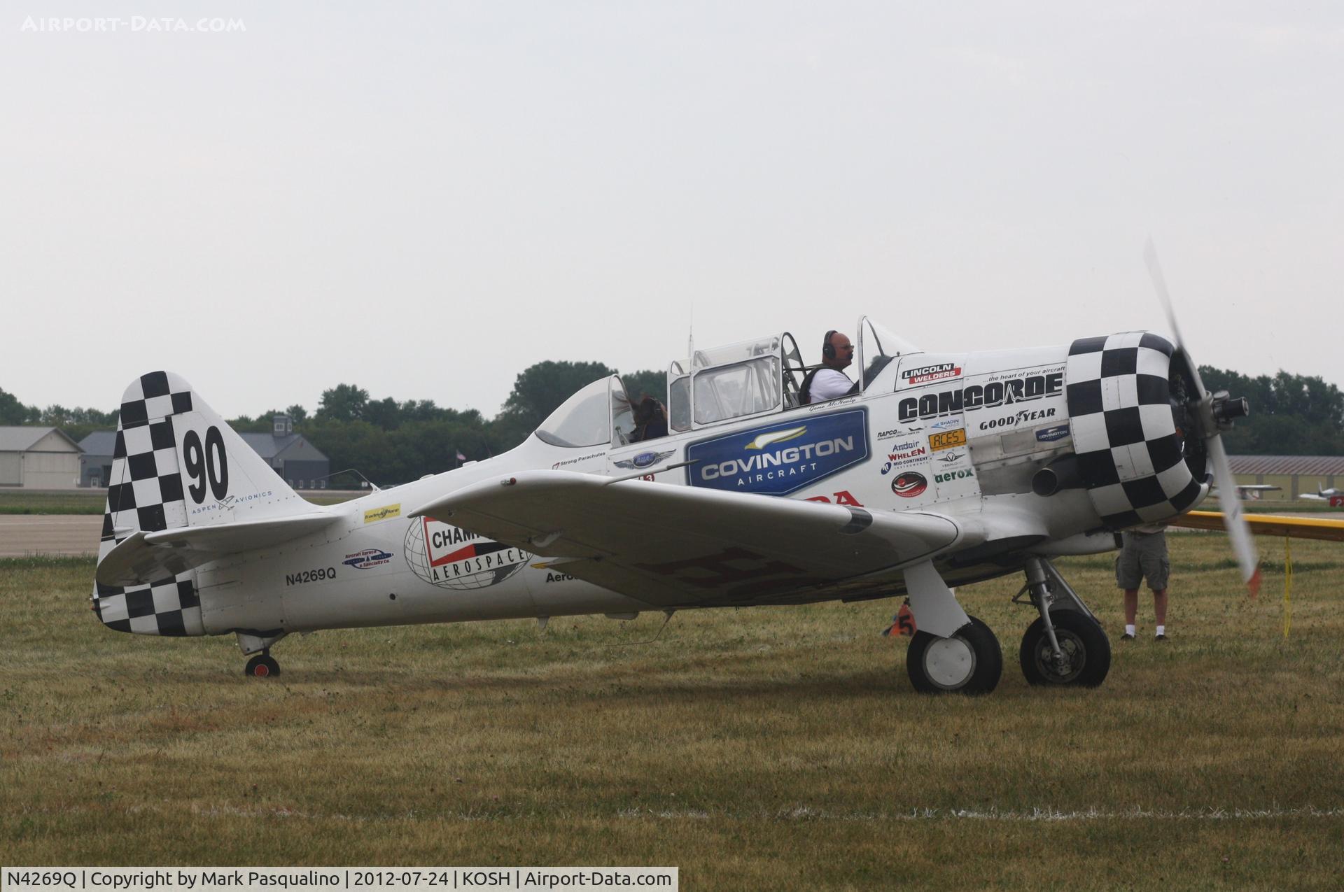 N4269Q, 1953 North American T-6G Texan C/N 197-5, North American T-6G