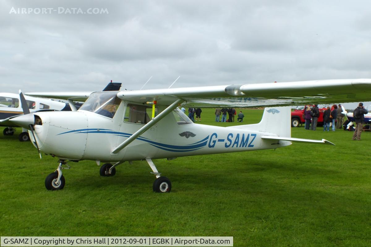 G-SAMZ, 1964 Cessna 150D C/N 150-60536, at the at the LAA Rally 2012, Sywell
