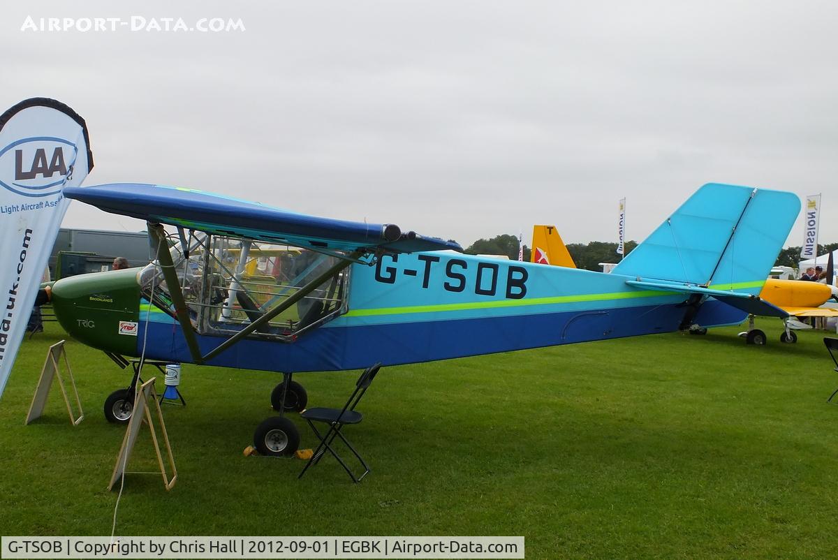 G-TSOB, 2005 Rans S-6ES Coyote II C/N PFA 204-14066, at the at the LAA Rally 2012, Sywell