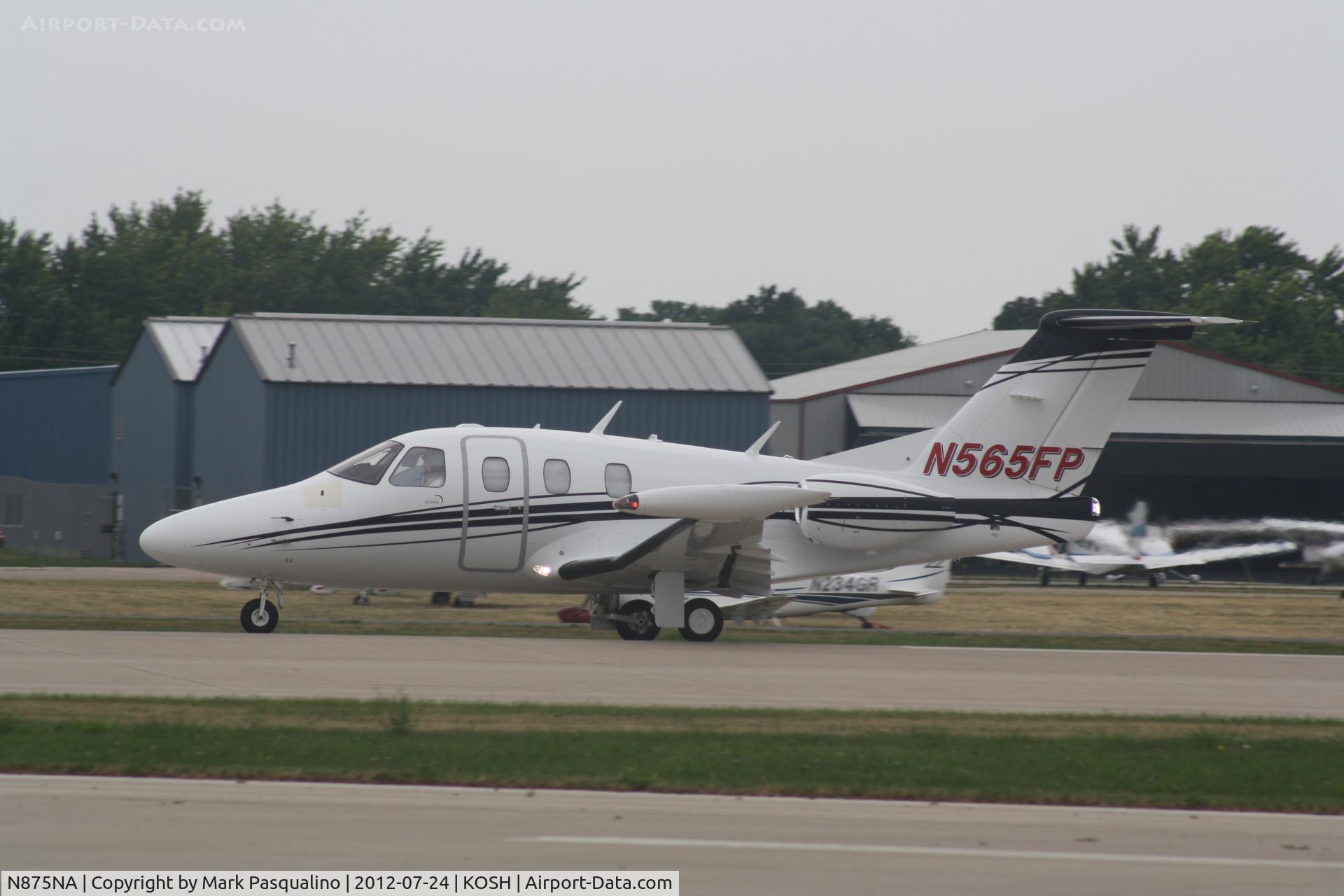 N875NA, 2007 Eclipse Aviation Corp EA500 C/N 000018, Eclipse EA500
