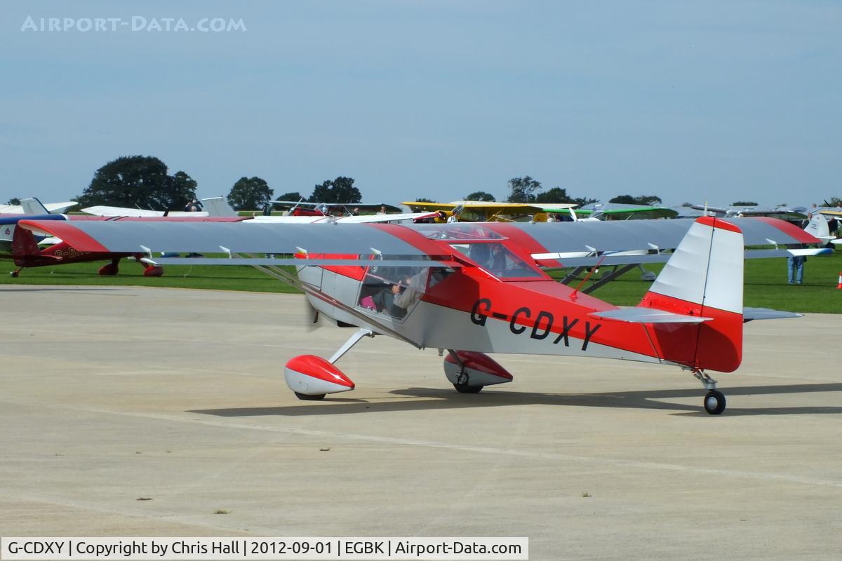 G-CDXY, 2007 Skystar Kitfox Series 7 C/N PFA 172D-14112, at the at the LAA Rally 2012, Sywell