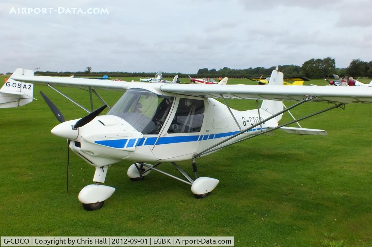 G-CDCO, 2005 Comco Ikarus C42 FB UK C/N PFA 322-14315, at the at the LAA Rally 2012, Sywell