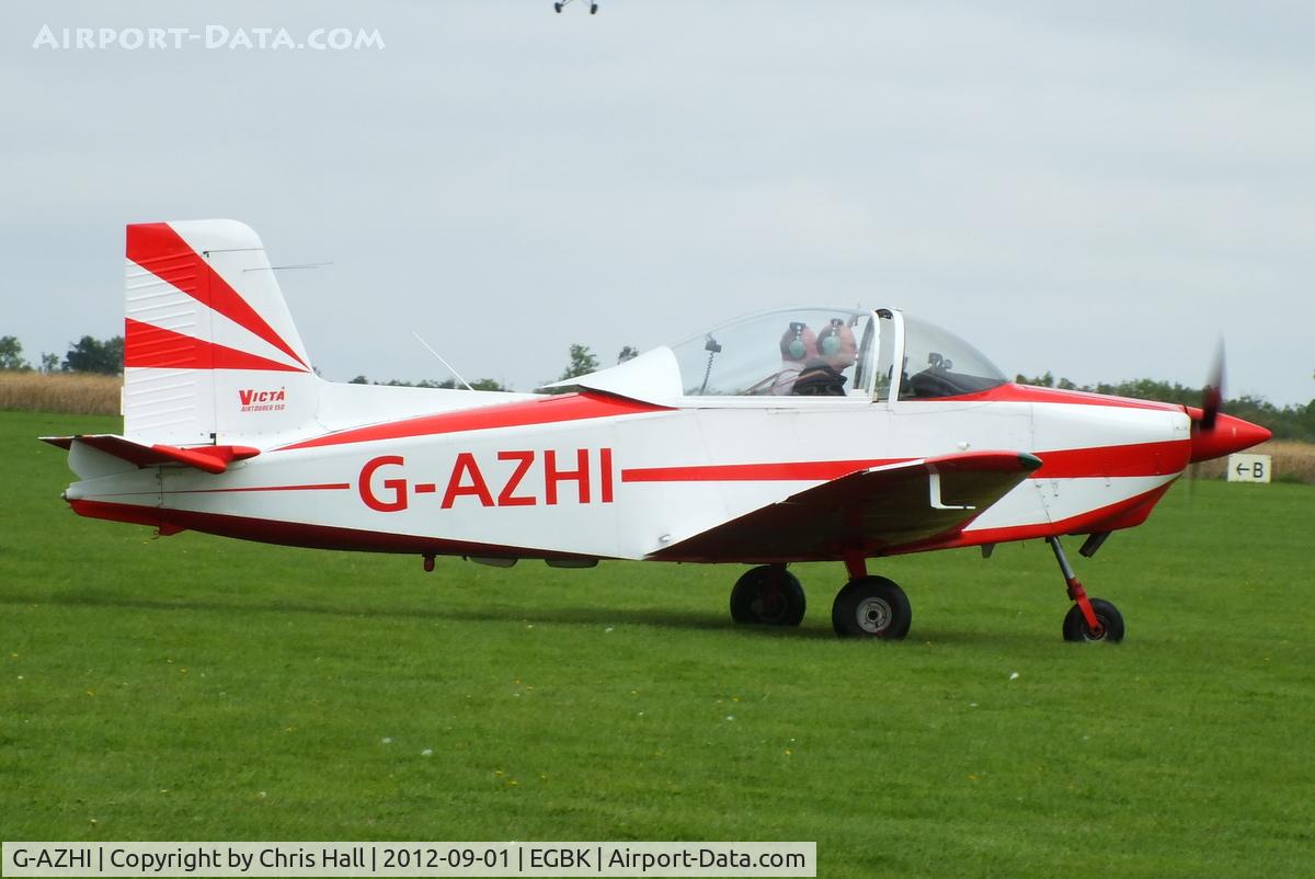 G-AZHI, 1971 AESL Glos-Airtourer Super 150/T5 C/N A540, at the at the LAA Rally 2012, Sywell