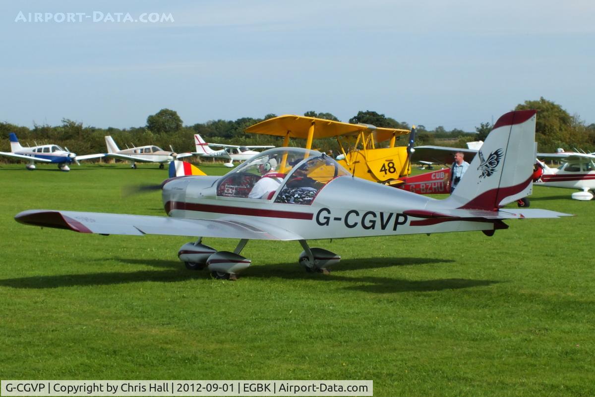 G-CGVP, 2011 Aerotechnik EV-97 Eurostar C/N LAA 315-15047, at the at the LAA Rally 2012, Sywell