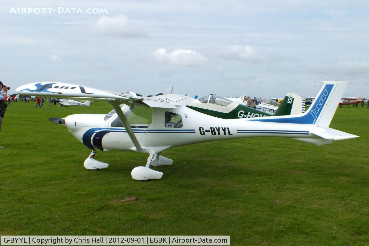 G-BYYL, 2000 Jabiru UL-450 C/N PFA 274A-13480, at the at the LAA Rally 2012, Sywell