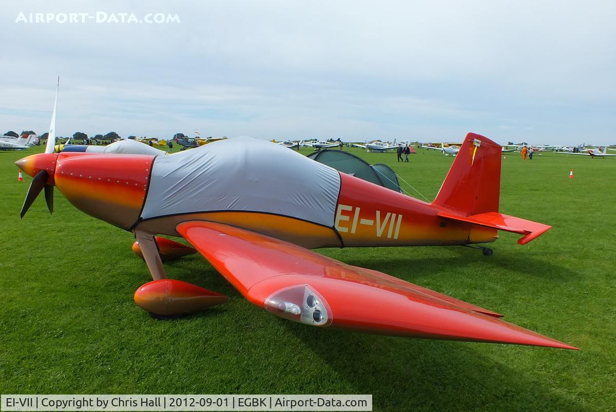 EI-VII, Vans RV-7 C/N 73114, at the at the LAA Rally 2012, Sywell