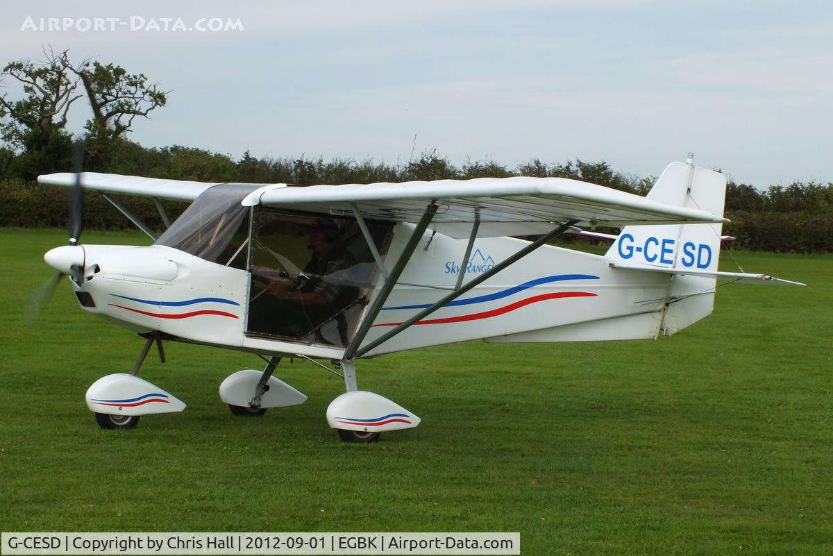 G-CESD, 2007 Best Off Skyranger Swift 912S(1) C/N BMAA/HB/535, at the at the LAA Rally 2012, Sywell