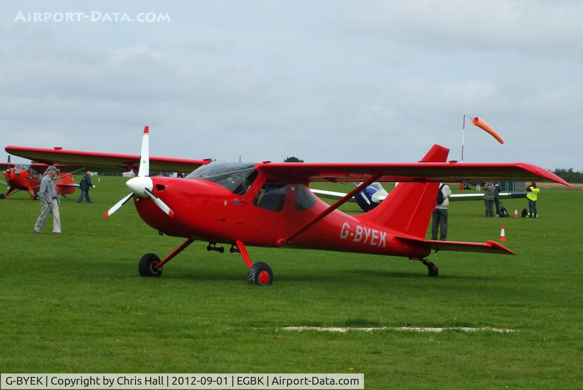 G-BYEK, 2000 Stoddard-Hamilton GlaStar GS-1 C/N PFA 295-13087, at the at the LAA Rally 2012, Sywell