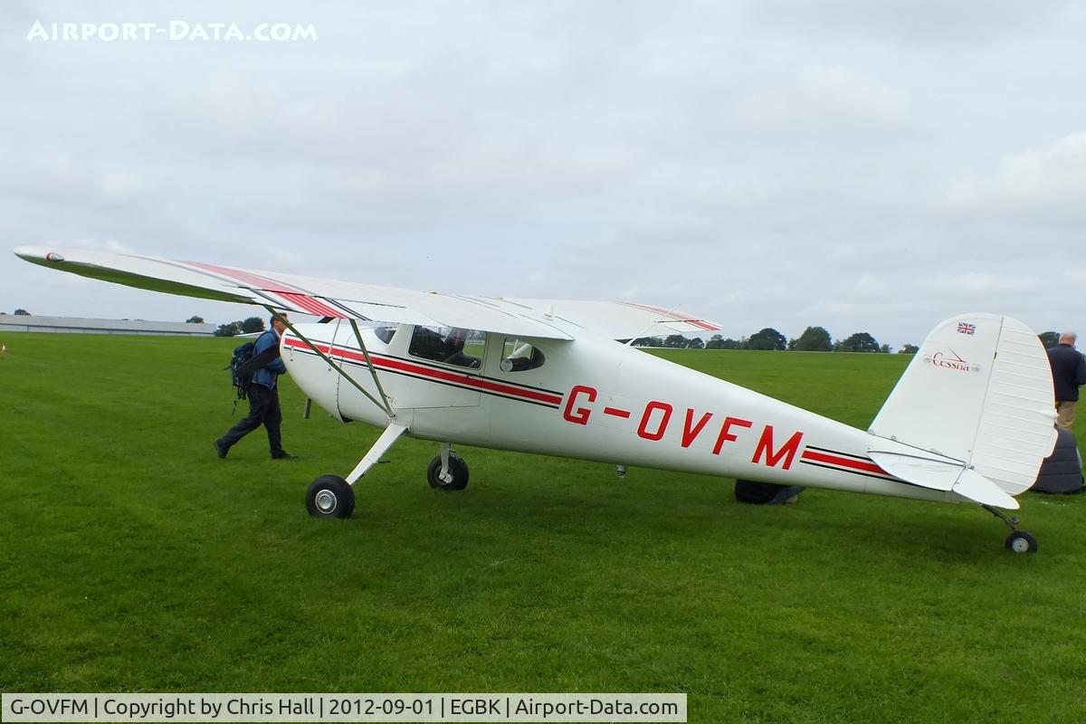 G-OVFM, 1948 Cessna 120 C/N 14720, at the at the LAA Rally 2012, Sywell