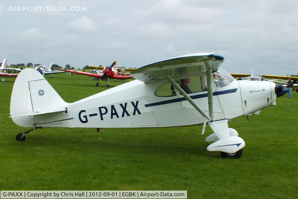 G-PAXX, 1954 Piper PA-20-135 Pacer Pacer C/N 20-1107, at the at the LAA Rally 2012, Sywell