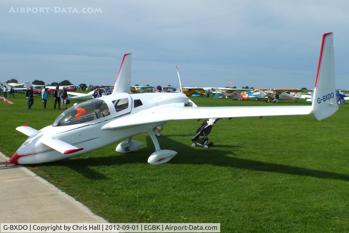 G-BXDO, 1998 Co-Z Cozy Mark III C/N PFA 159-12032, at the at the LAA Rally 2012, Sywell