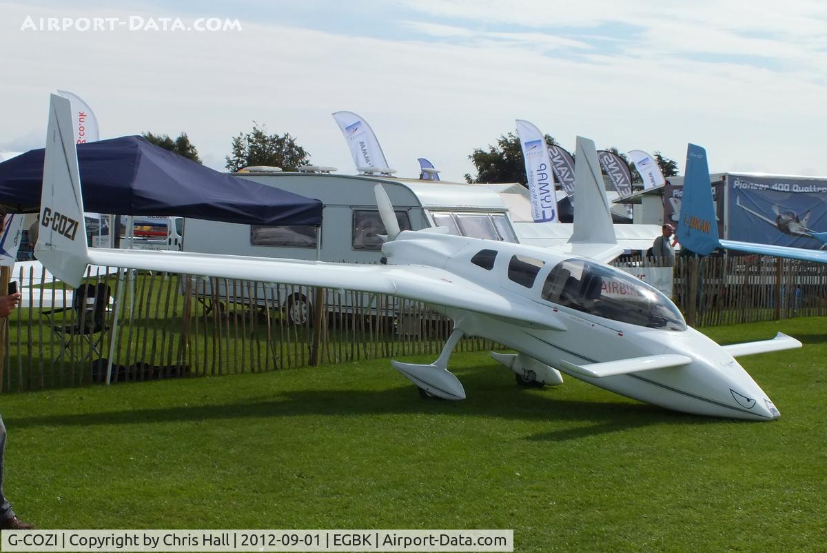 G-COZI, 1993 Co-Z Cozy Mark III C/N PFA 159-12162, at the at the LAA Rally 2012, Sywell