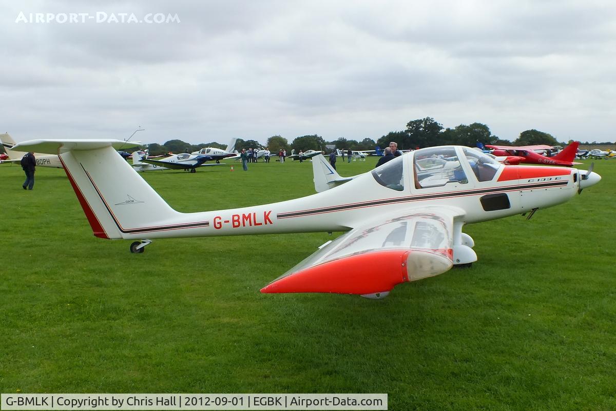 G-BMLK, 1986 Grob G-109B C/N 6424, at the at the LAA Rally 2012, Sywell
