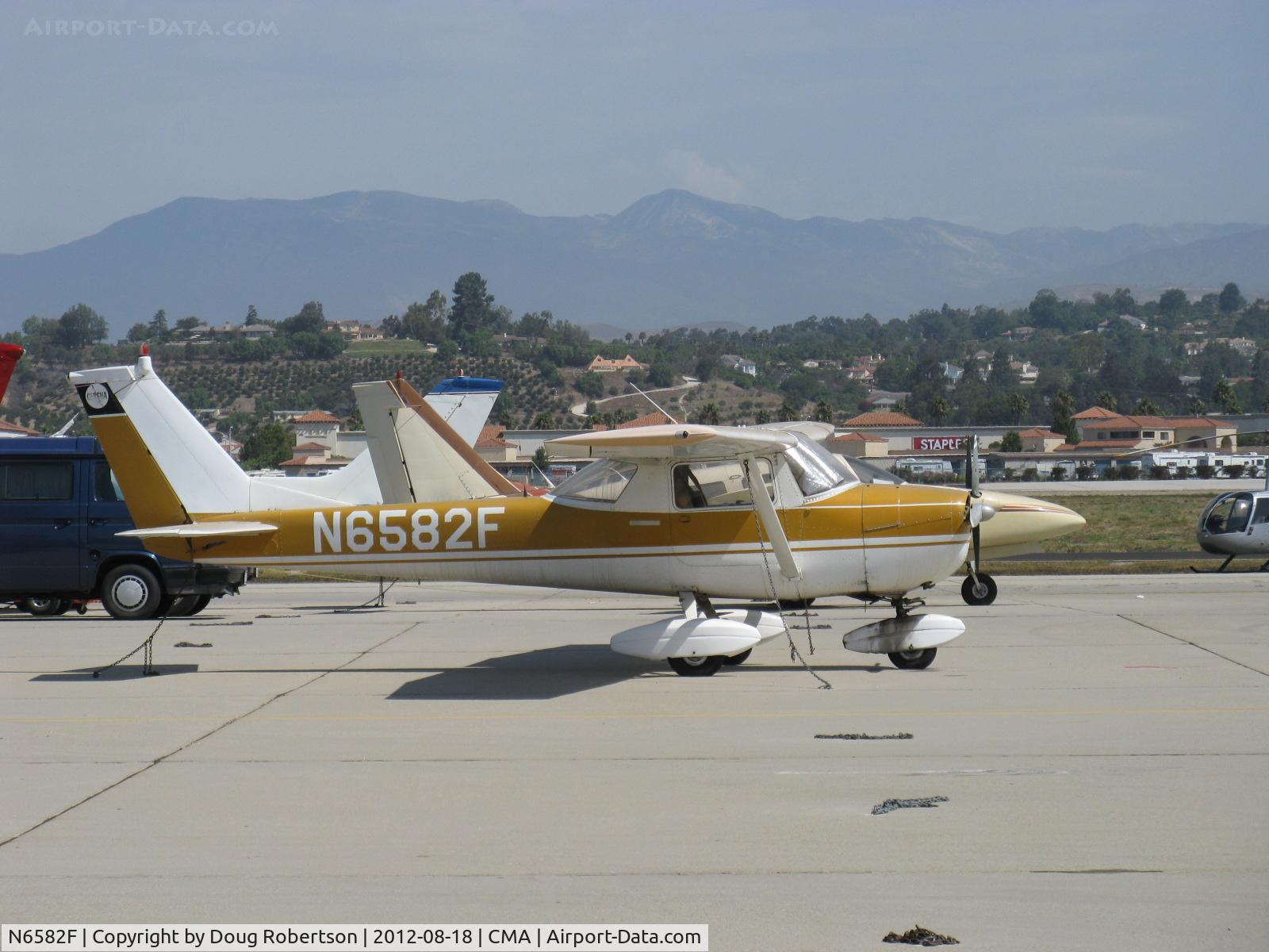 N6582F, 1966 Cessna 150F C/N 15063182, 1966 Cessna 150F, Continental O-200 100 Hp