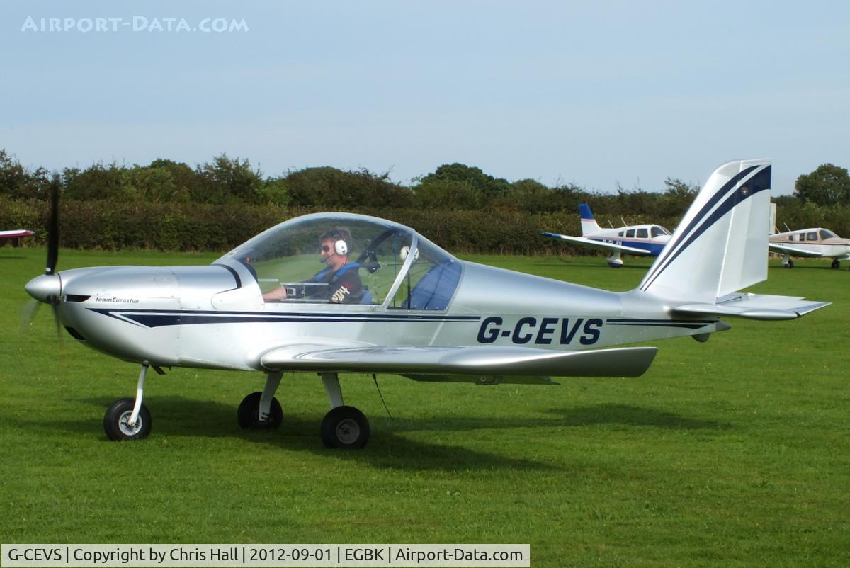 G-CEVS, 2007 Cosmik EV-97 TeamEurostar UK C/N 3102, at the at the LAA Rally 2012, Sywell