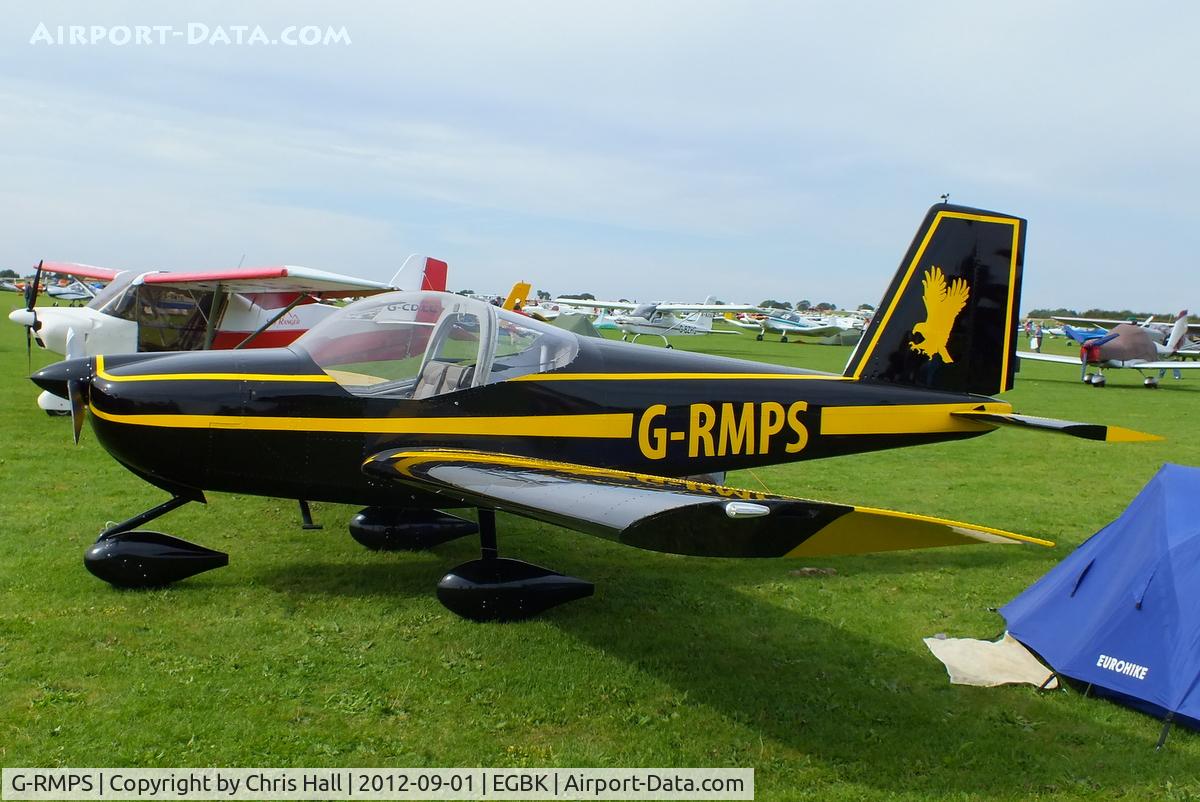 G-RMPS, 2011 Vans RV-12 C/N LAA 363-14923, at the at the LAA Rally 2012, Sywell