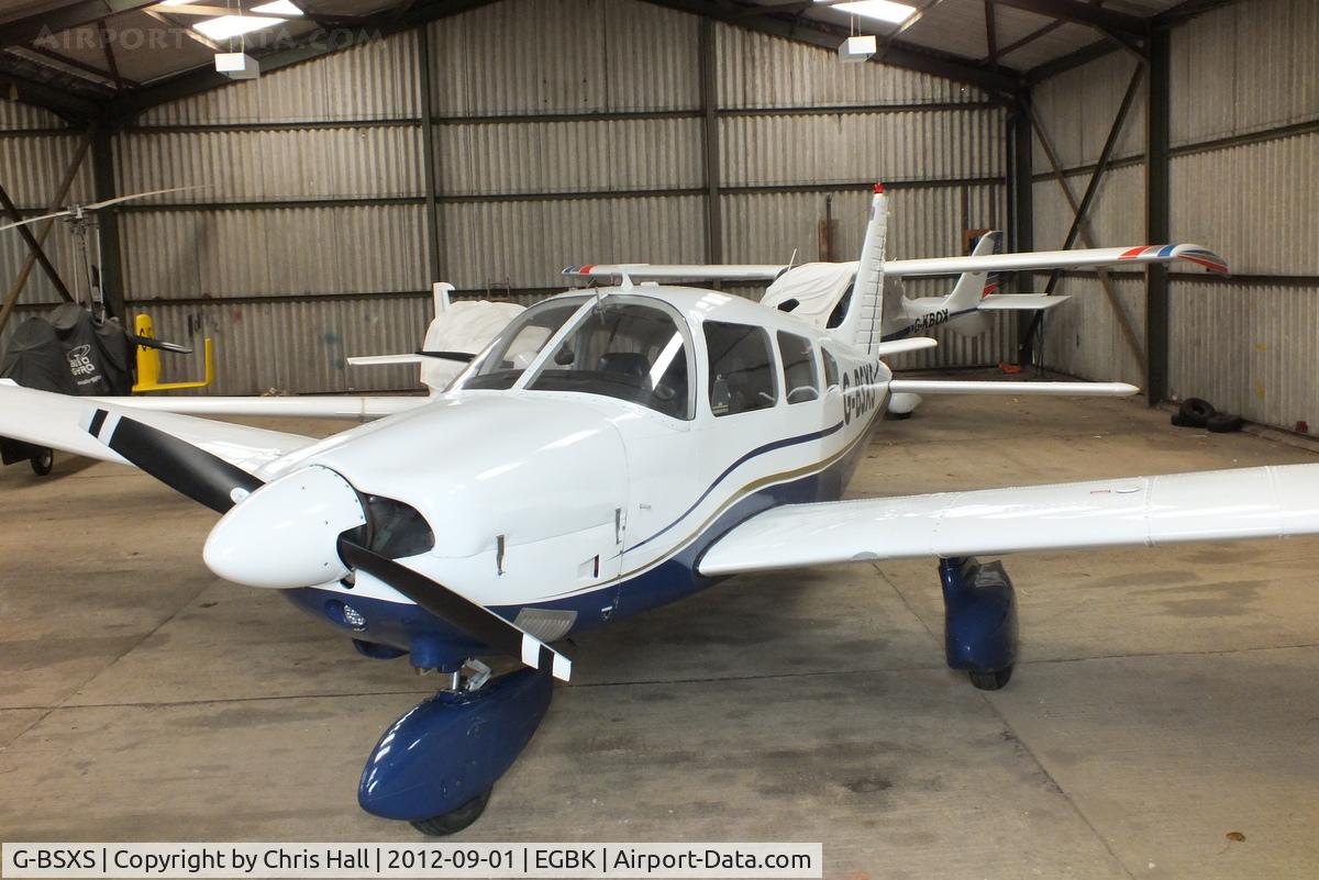 G-BSXS, 1979 Piper PA-28-181 Cherokee Archer II C/N 28-7990151, at the at the LAA Rally 2012, Sywell