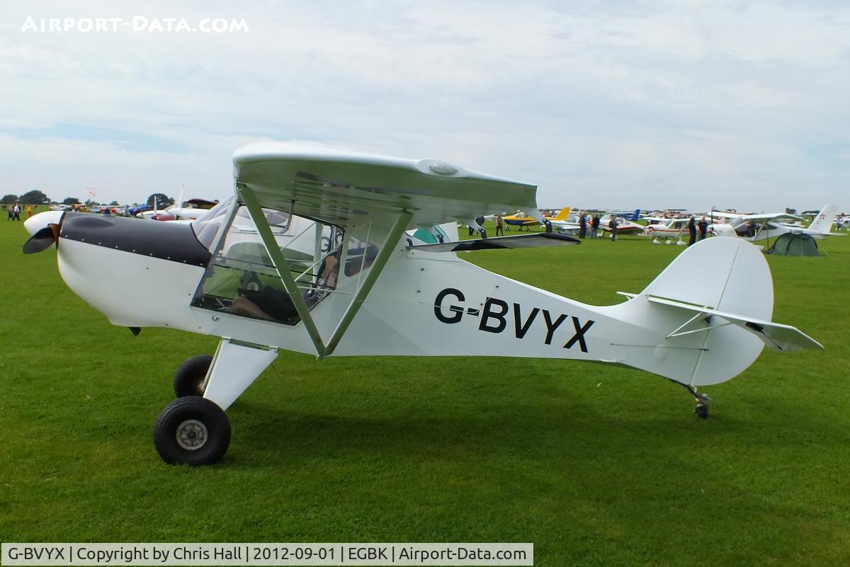 G-BVYX, 1996 Avid Speedwing Mark IV C/N PFA 189-12370, at the at the LAA Rally 2012, Sywell