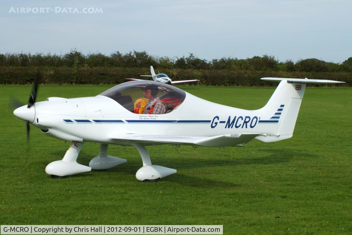 G-MCRO, 2011 Dyn'Aero MCR-01 Banbi C/N LAA 301-14802, at the at the LAA Rally 2012, Sywell