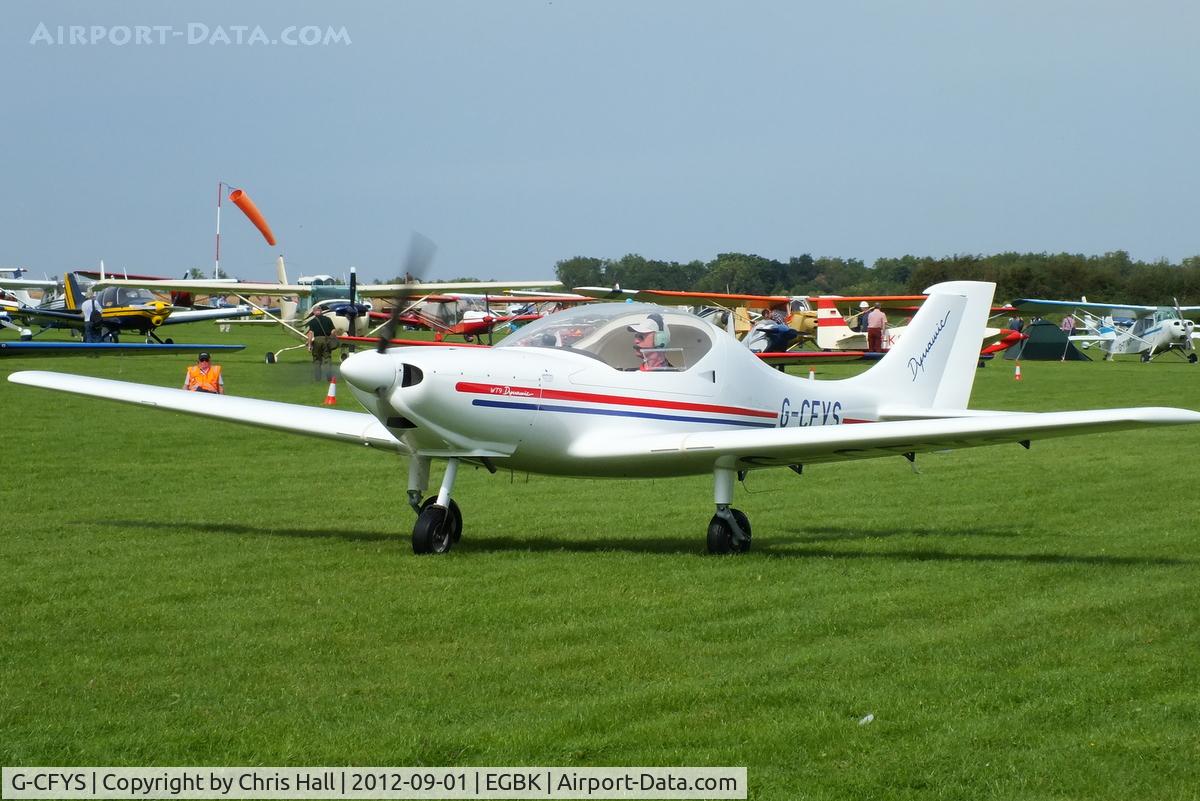 G-CFYS, 2009 Yeoman Dynamic WT9 UK C/N DY298, at the at the LAA Rally 2012, Sywell
