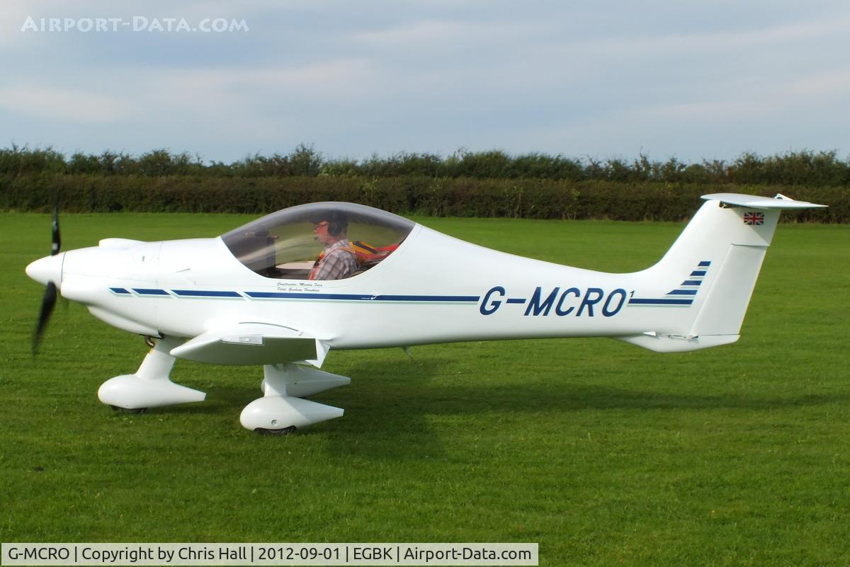 G-MCRO, 2011 Dyn'Aero MCR-01 Banbi C/N LAA 301-14802, at the at the LAA Rally 2012, Sywell
