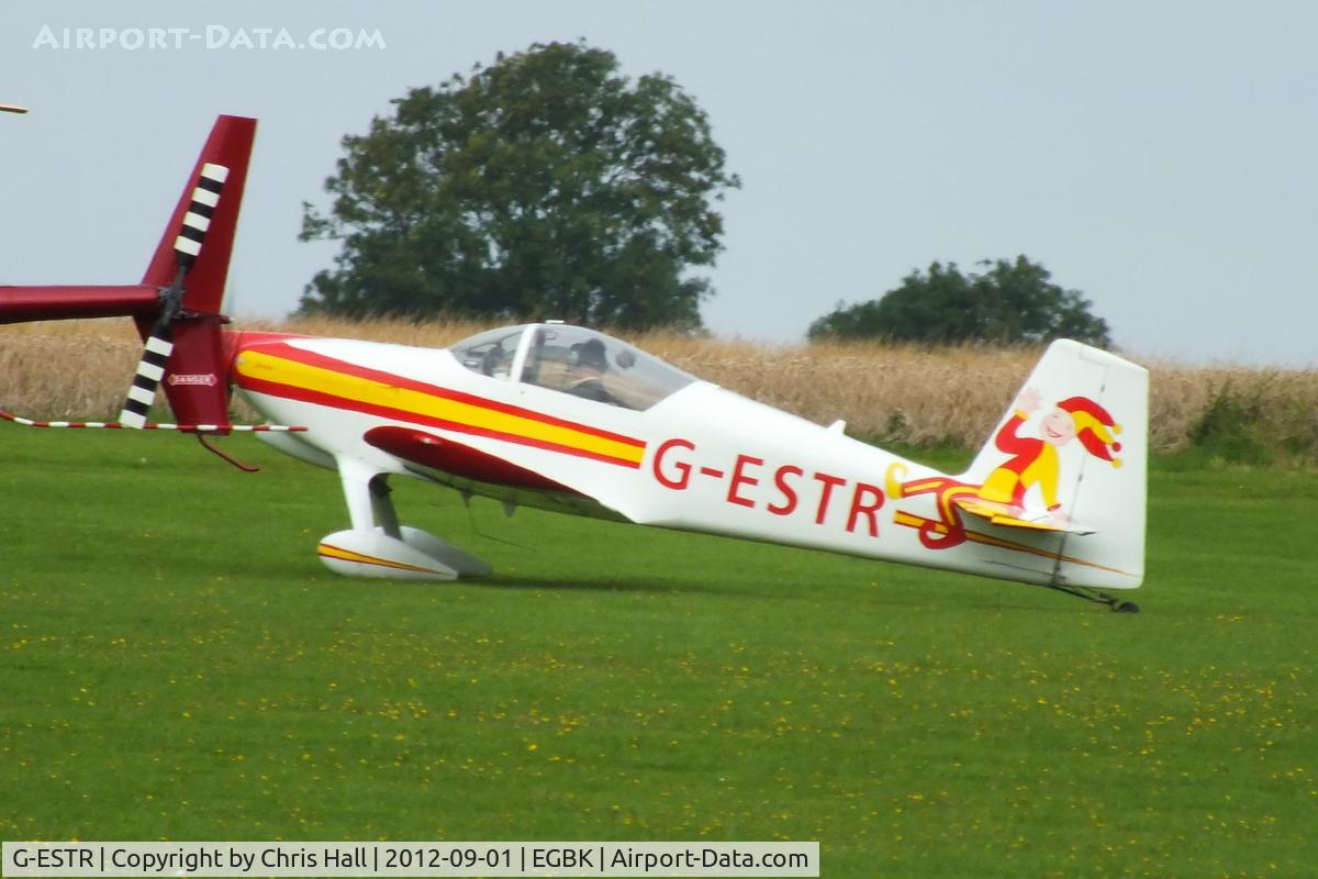 G-ESTR, 2003 Vans RV-6 C/N PFA 181A-13638, at the at the LAA Rally 2012, Sywell