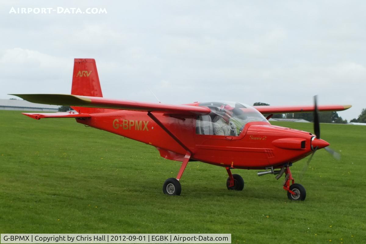 G-BPMX, 1989 ARV ARV1 Super 2 C/N K005, at the at the LAA Rally 2012, Sywell