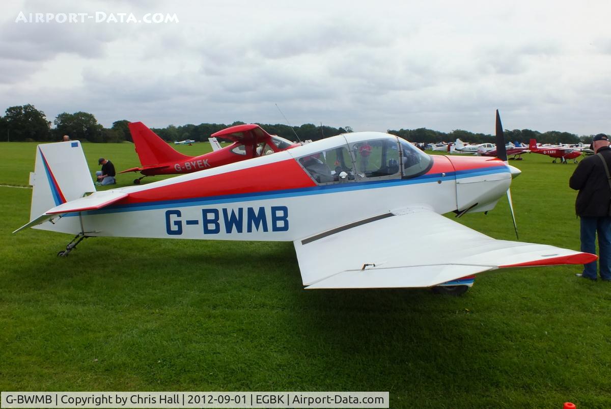 G-BWMB, 1956 Jodel D-119 C/N 77, at the at the LAA Rally 2012, Sywell