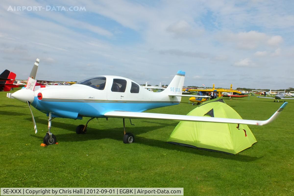 SE-XXX, 2011 Lancair IV C/N LIV-440-1085, at the at the LAA Rally 2012, Sywell